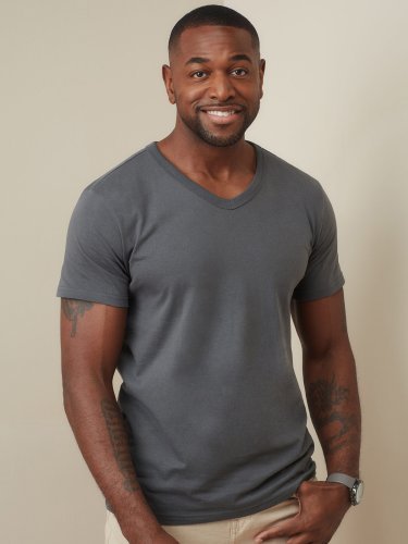 Ben T-shirt V-neck uomo 100% cotone 160g regular fit