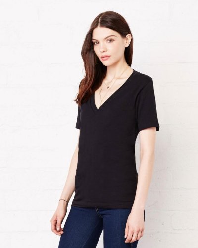 T-shirt collo a V Neck Tee