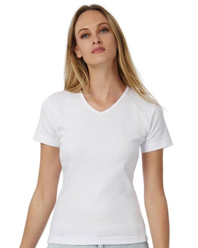 T-shirt con scollatura a V Watch