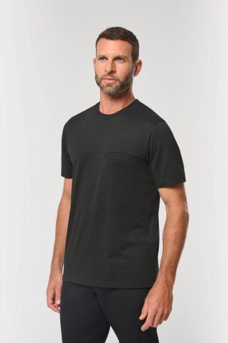 T-shirt da cuoco traspirante unisex