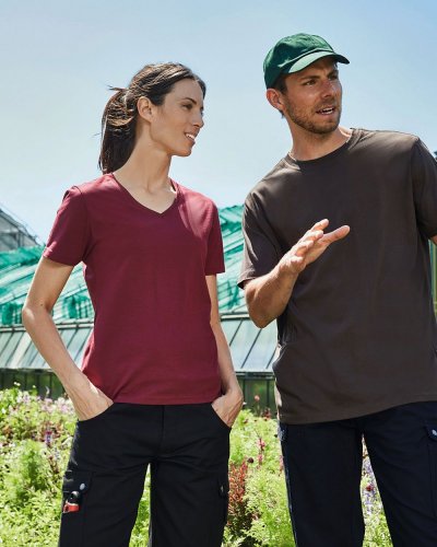T-Shirt donna in tessuto misto