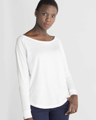 Women's Loose Fit Long Sleeve T
