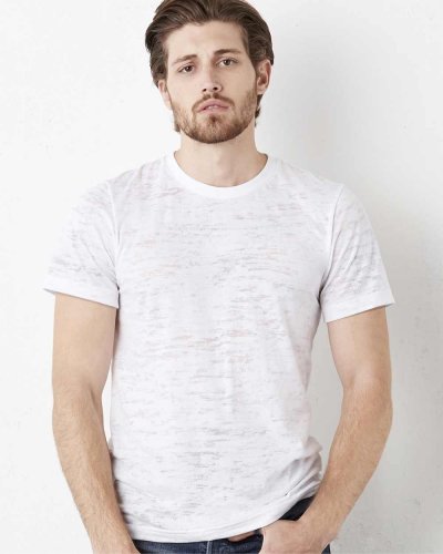 T-shirt girocollo Burnout
