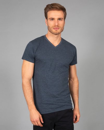 T-shirt manica corta collo a V Oviedo