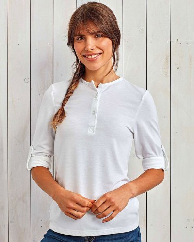 Women's Long John Roll Sleeve Tee