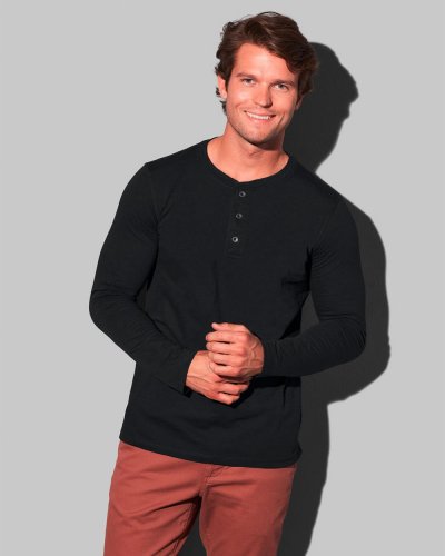 T-shirt uomo maniche lunghe Shawn Henley