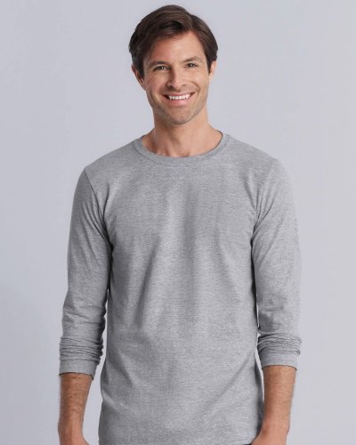 T-shirt uomo maniche lunghe Softstyle