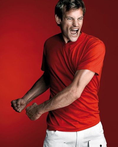 T-shirt V-TEX col en V
