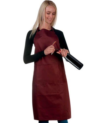 Tablier de Cuisine en Polyester et Coton avec 2 Poches