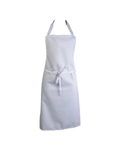 Tablier blanc en coton 100% 78x85 cm |