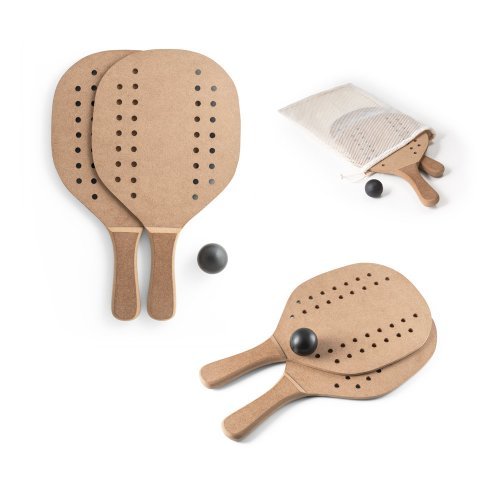 Tapia. raquettes de plage en mdf