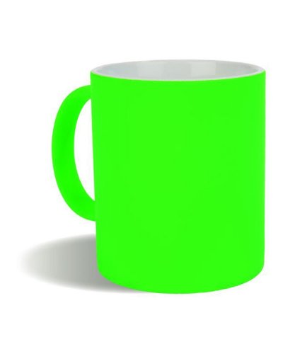 Tazza in ceramica colori fluo 320 ml