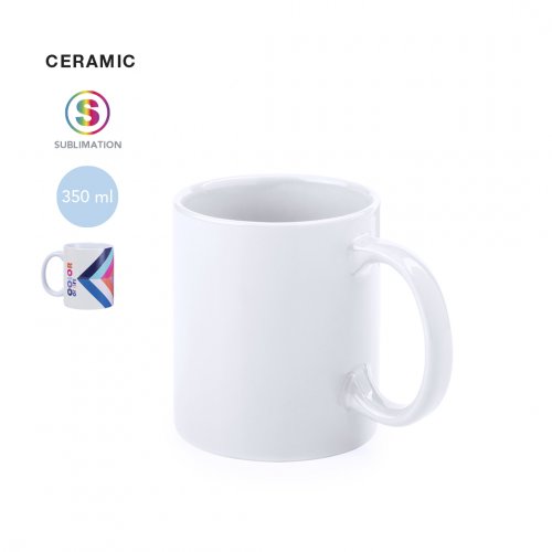 Tazza Sublimazione Bornel 350 ml