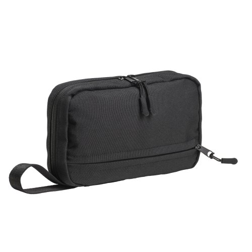 Tech organizer in r-pet 900d con tasche interne e chiusura a zip