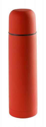 Termo robusto de acero inoxidable de 500 ml con acabado de goma