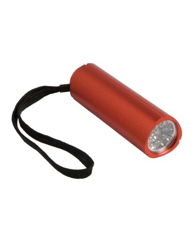 Torcetta in alluminio a 9 led
