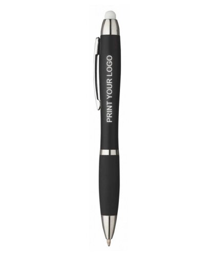 Touch pen con led a scatto rotante