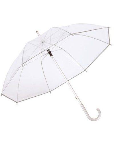 Panoramix - parapluie transparent aluminium