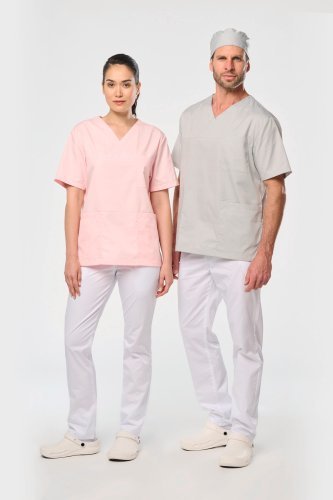 Tunica unisex maniche corte in policotone