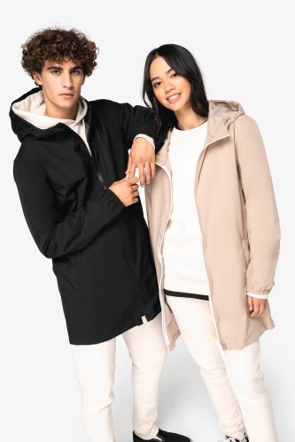Umweltfreundliche wasserdichte unisex-jacke