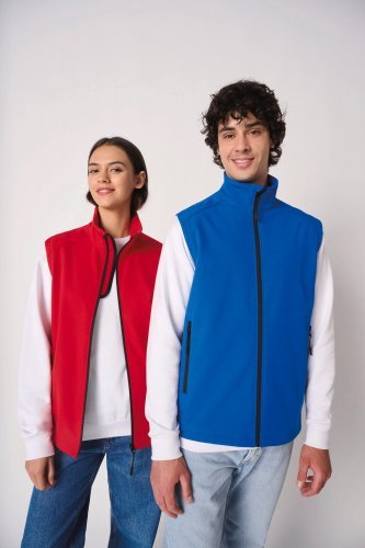 Unisex 2-lagen-softshell-bodywarmer