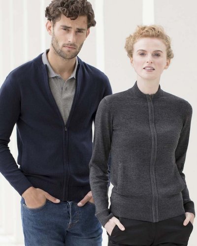 Unisex Zip Through Cardigan