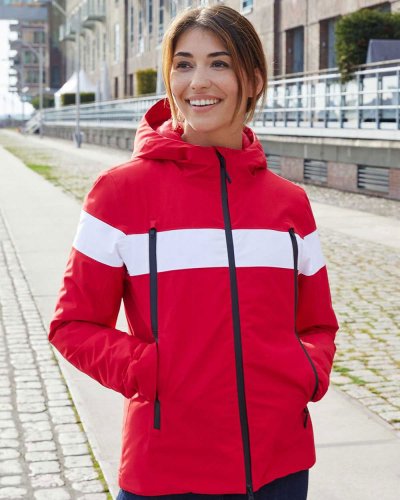 Veste de Ski Imperméable d'Hiver pour Femme avec Capuche
