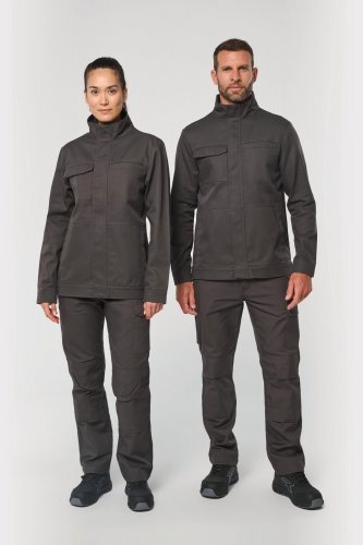 Veste de travail sans métal unisexe