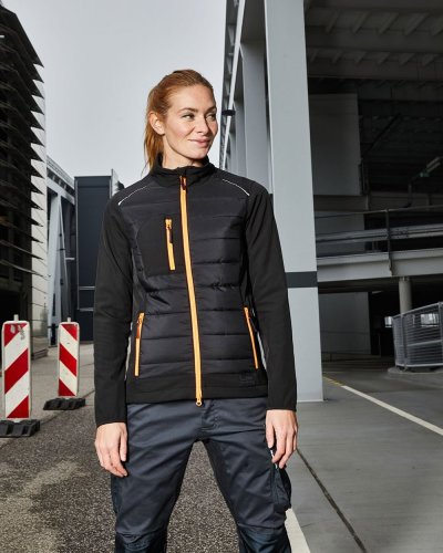 Veste hybride femme BIONIC FINISH ECO DuPont Sorona noire 280g