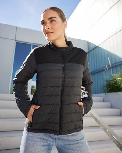Veste rembourrée pour femme en polyester recyclé