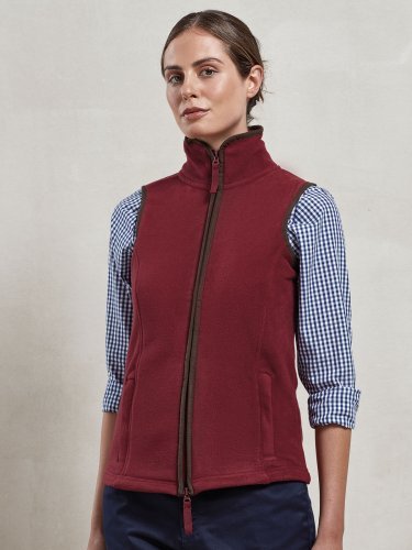Women's 'artisan' fleece gilet