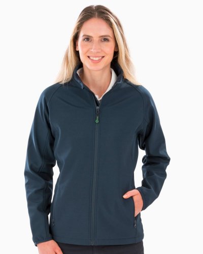 Women's Recycled 2 Layer printable Softshell Jacket