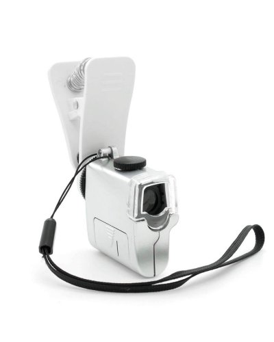 Smartphone Mikroskop 60x LED| Clip-On Objektive