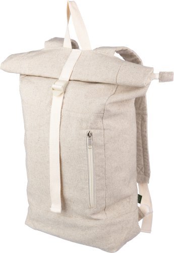 Zaino margarete | canapa | chiusura arrotolabile | 24 l