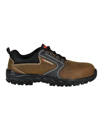Zapatillas de seguridad SQUAT Brown S3 SRC de nobuck repelente al agua