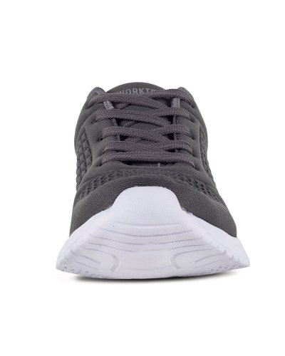 Zapatillas deportivas blancas S3 de poliéster, suela ligera de EVA