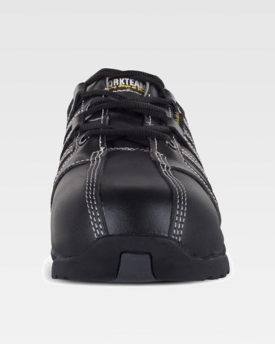 Zapato de seguridad de cuero negro S1P SRA | 200gr