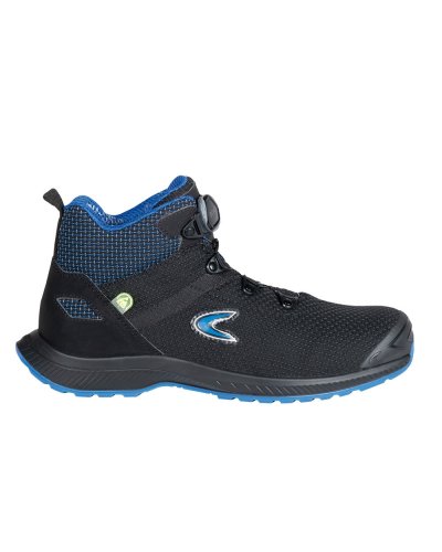 Zapatos de seguridad altos Spool S1P BOA ESD Techshell negros