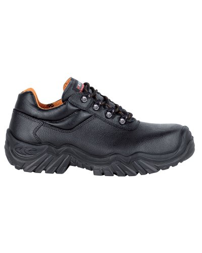 Zapatos de seguridad Aragats S3 HI CI HRO negros de cuero hidrorepelen