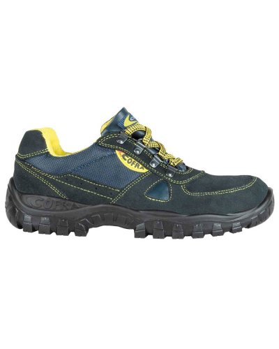 Zapatos de seguridad Azimuth S1P SRC de ante azul
