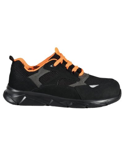 Zapatos de seguridad Blooming S1P SRC de cuero de ante