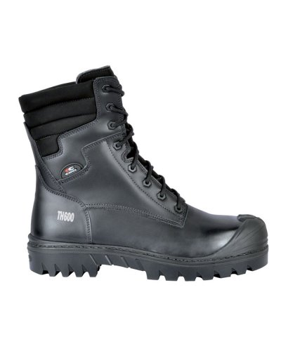 Zapatos de seguridad Boise S3 WR CI HRO SRC de cuero negro térmicos