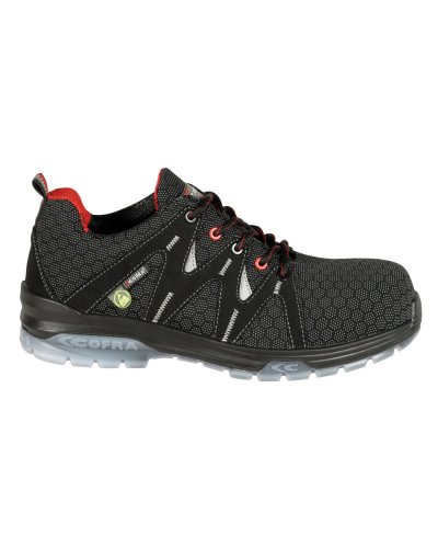 Zapatos de seguridad Cofra Drumstep S3 Techshell negros ESD