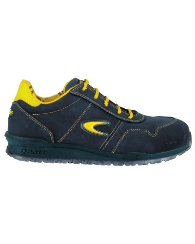 Zapatos de seguridad COFRA Puerta S3 Nubuck negros con puntera de alum