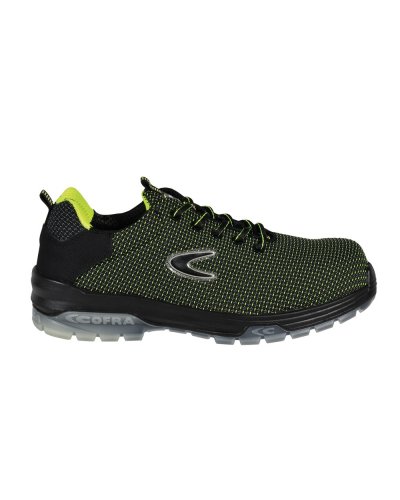 Zapatos de seguridad Cofra Revival S3 Techshell negros, sin metal