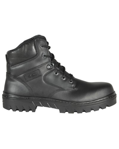 Zapatos de seguridad Freeport S3 HI CI HRO SRC cuero negro