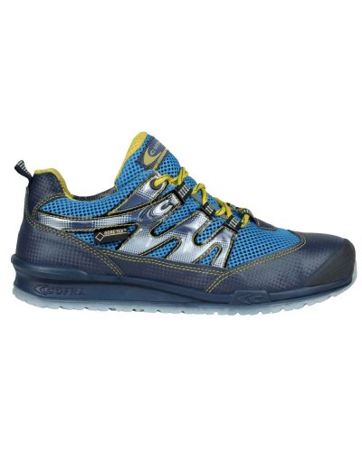 Zapatos de seguridad Galetti S3 GORE-TEX negros transpirables