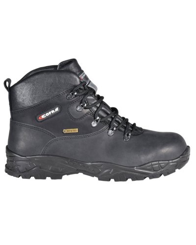 Zapatos de seguridad GORE-TEX New Warren S3 en cuero negro