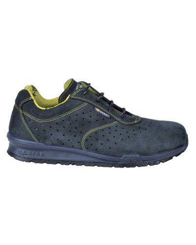 Zapatos de seguridad Guerin S1P ante gris para hombre