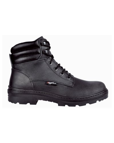 Zapatos de seguridad Hull Bis S3 SRC en cuero negro impermeable